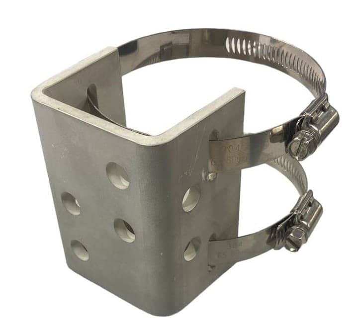 Tinned Copper Grounding Bar Assembly 127mm Max Diameter